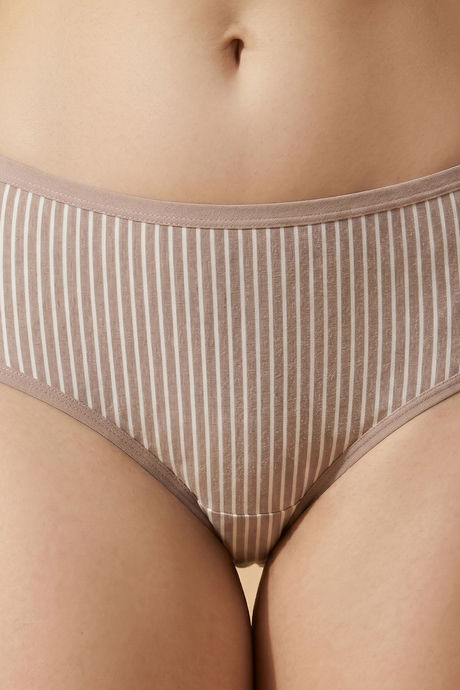 Zivame Medium Rise Full Coverage Hipster Panty (Pack of 3) - Multicolor — image 5